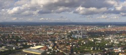 Archiv Foto Webcam Nürnberg (Fernmeldeturm) 17:00