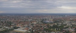 Archiv Foto Webcam Nürnberg (Fernmeldeturm) 17:00