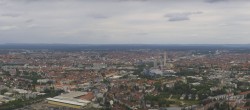 Archiv Foto Webcam Nürnberg (Fernmeldeturm) 13:00