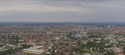 Archiv Foto Webcam Nürnberg (Fernmeldeturm) 15:00