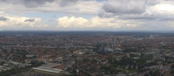 Archiv Foto Webcam Nürnberg (Fernmeldeturm) 14:00