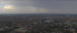 Archiv Foto Webcam Nürnberg (Fernmeldeturm) 16:00
