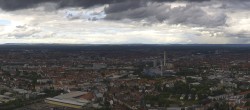 Archiv Foto Webcam Nürnberg (Fernmeldeturm) 13:00