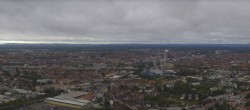 Archiv Foto Webcam Nürnberg (Fernmeldeturm) 17:00