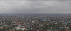 Archiv Foto Webcam Nürnberg (Fernmeldeturm) 15:00
