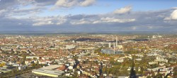 Archiv Foto Webcam Nürnberg (Fernmeldeturm) 15:00
