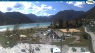 Archiv Foto Webcam Erlebnisbad Atoll am Achensee 15:00