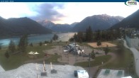 Archiv Foto Webcam Erlebnisbad Atoll am Achensee 05:00