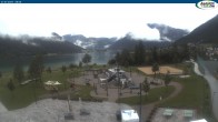 Archiv Foto Webcam Erlebnisbad Atoll am Achensee 07:00