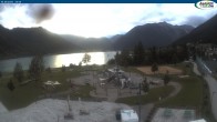 Archiv Foto Webcam Erlebnisbad Atoll am Achensee 19:00
