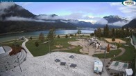 Archiv Foto Webcam Erlebnisbad Atoll am Achensee 08:00