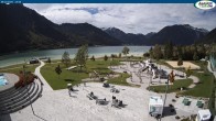 Archiv Foto Webcam Erlebnisbad Atoll am Achensee 13:00