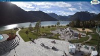 Archiv Foto Webcam Erlebnisbad Atoll am Achensee 15:00