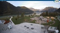 Archiv Foto Webcam Erlebnisbad Atoll am Achensee 07:00