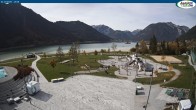 Archiv Foto Webcam Erlebnisbad Atoll am Achensee 13:00
