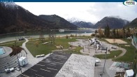 Archiv Foto Webcam Erlebnisbad Atoll am Achensee 13:00