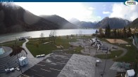 Archiv Foto Webcam Erlebnisbad Atoll am Achensee 15:00