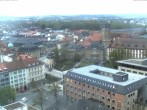 Archiv Foto Webcam Bayreuth: Blick vom Rathaus 05:00