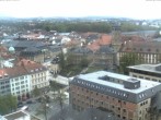 Archiv Foto Webcam Bayreuth: Blick vom Rathaus 09:00