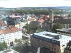 Archiv Foto Webcam Bayreuth: Blick vom Rathaus 15:00