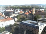 Archiv Foto Webcam Bayreuth: Blick vom Rathaus 17:00