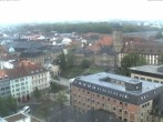 Archiv Foto Webcam Bayreuth: Blick vom Rathaus 07:00