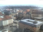 Archiv Foto Webcam Bayreuth: Blick vom Rathaus 13:00