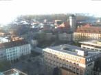 Archiv Foto Webcam Bayreuth: Blick vom Rathaus 05:00
