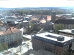 Archiv Foto Webcam Bayreuth: Blick vom Rathaus 11:00