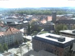 Archiv Foto Webcam Bayreuth: Blick vom Rathaus 11:00