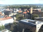 Archiv Foto Webcam Bayreuth: Blick vom Rathaus 17:00