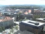Archiv Foto Webcam Bayreuth: Blick vom Rathaus 11:00