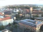 Archiv Foto Webcam Bayreuth: Blick vom Rathaus 19:00