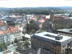 Archiv Foto Webcam Bayreuth: Blick vom Rathaus 13:00