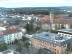 Archiv Foto Webcam Bayreuth: Blick vom Rathaus 05:00