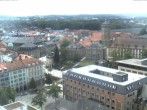 Archiv Foto Webcam Bayreuth: Blick vom Rathaus 11:00