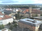 Archiv Foto Webcam Bayreuth: Blick vom Rathaus 17:00