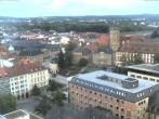 Archiv Foto Webcam Bayreuth: Blick vom Rathaus 19:00