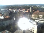Archiv Foto Webcam Bayreuth: Blick vom Rathaus 06:00