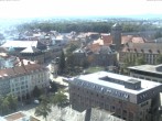 Archiv Foto Webcam Bayreuth: Blick vom Rathaus 09:00