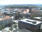 Archiv Foto Webcam Bayreuth: Blick vom Rathaus 11:00