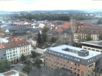 Archiv Foto Webcam Bayreuth: Blick vom Rathaus 09:00