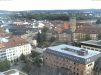 Archiv Foto Webcam Bayreuth: Blick vom Rathaus 17:00