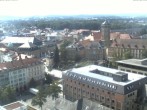 Archiv Foto Webcam Bayreuth: Blick vom Rathaus 09:00