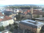 Archiv Foto Webcam Bayreuth: Blick vom Rathaus 17:00