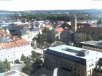 Archiv Foto Webcam Bayreuth: Blick vom Rathaus 15:00