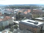 Archiv Foto Webcam Bayreuth: Blick vom Rathaus 11:00
