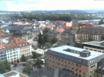 Archiv Foto Webcam Bayreuth: Blick vom Rathaus 13:00