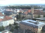 Archiv Foto Webcam Bayreuth: Blick vom Rathaus 17:00