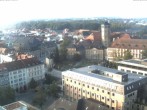 Archiv Foto Webcam Bayreuth: Blick vom Rathaus 05:00